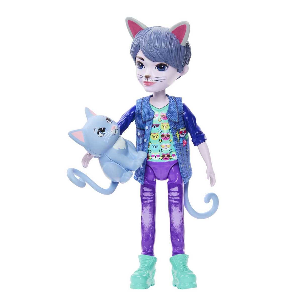 Mini poupée Enchantimals - Cole Cat et Claw