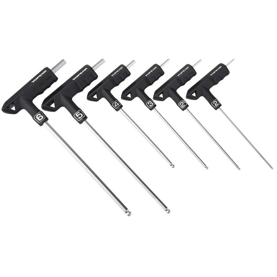 Topeak T-Handle Duohex Wrench Set