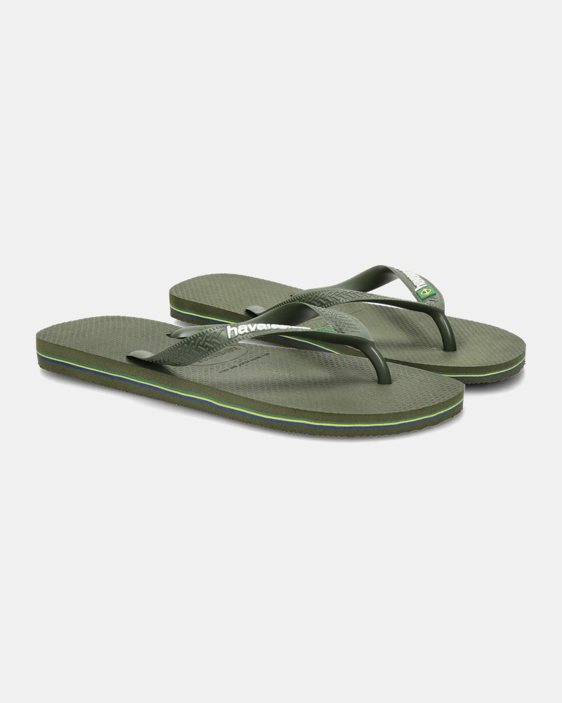 Havaianas Brasil Slippers  - groen