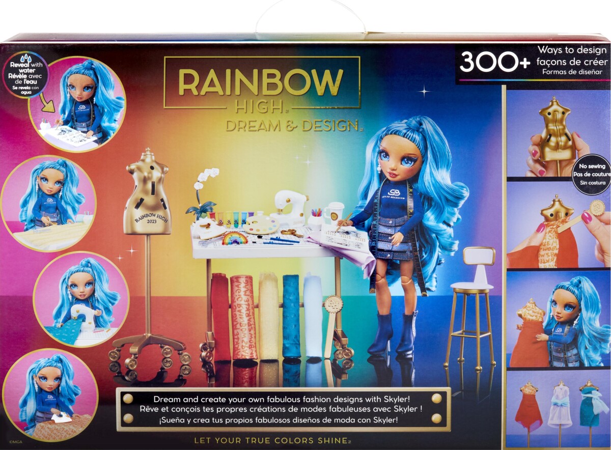 Rainbow High - Fashion Studio Dream & Design Sæt Med Skyler