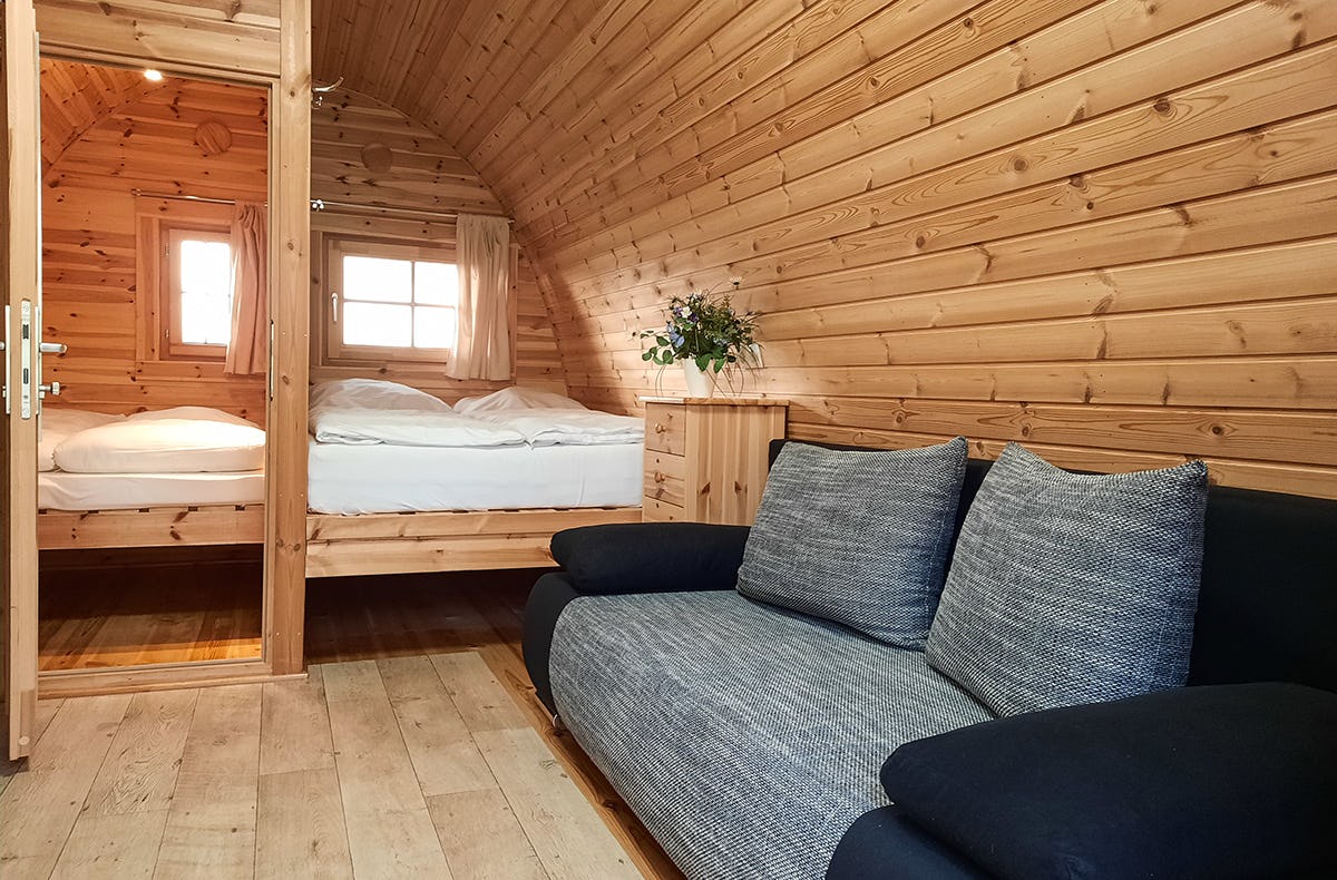 Übernachtung im Camping Pod Silberstedt für Familien