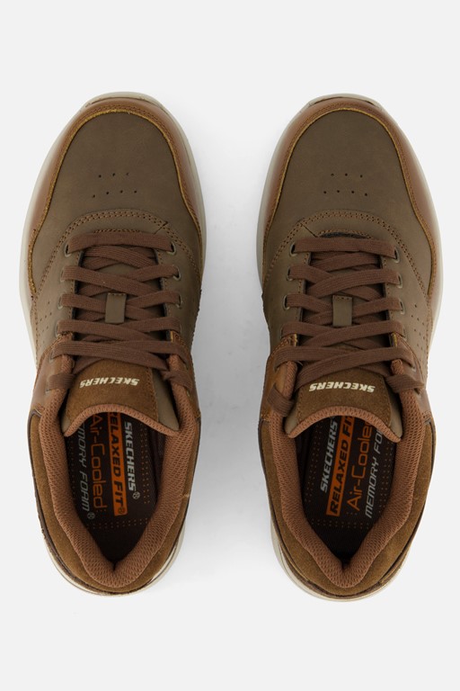 Skechers Elent- Velago Sneakers bruin Leer