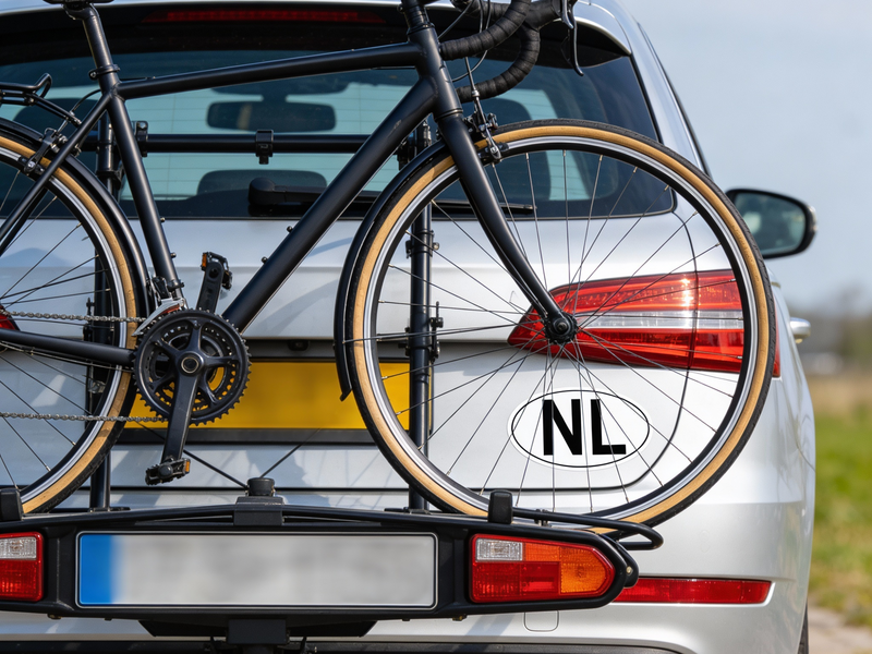 AutoXtreme Landcode NL sticker - Set van 2