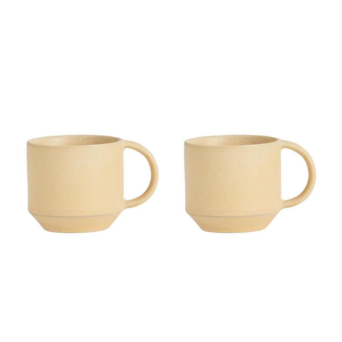 Yuka espressokopp 2-pack, butter