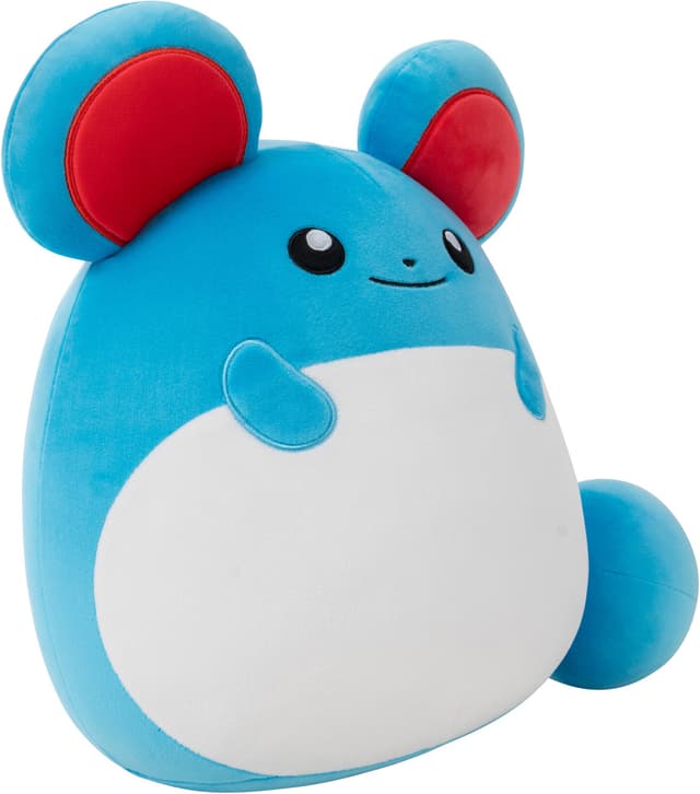 Squishmallows Pokemon bamse (Marill, S)