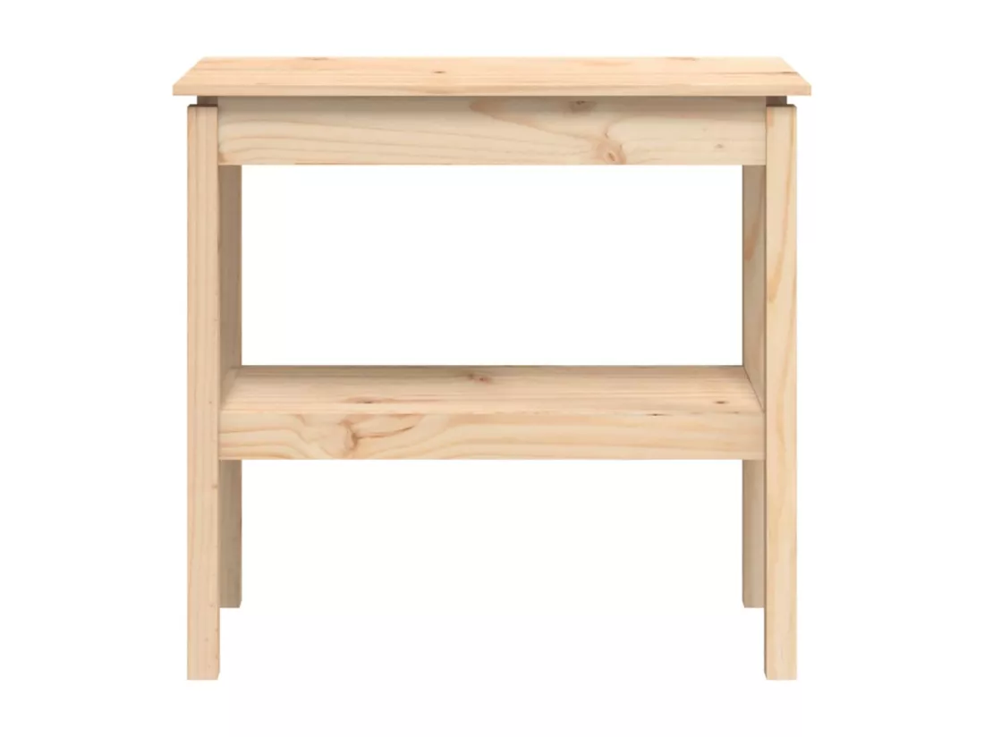 Table console 80x40x75 cm Bois massif de pin