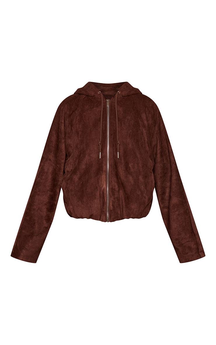 Dark Chocolate Veste À Casynthétiqueche En Synthétique