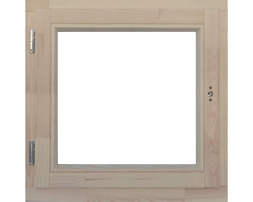 Tuinhuisraam, grenen, gegrond, 700x600 mm, DIN links