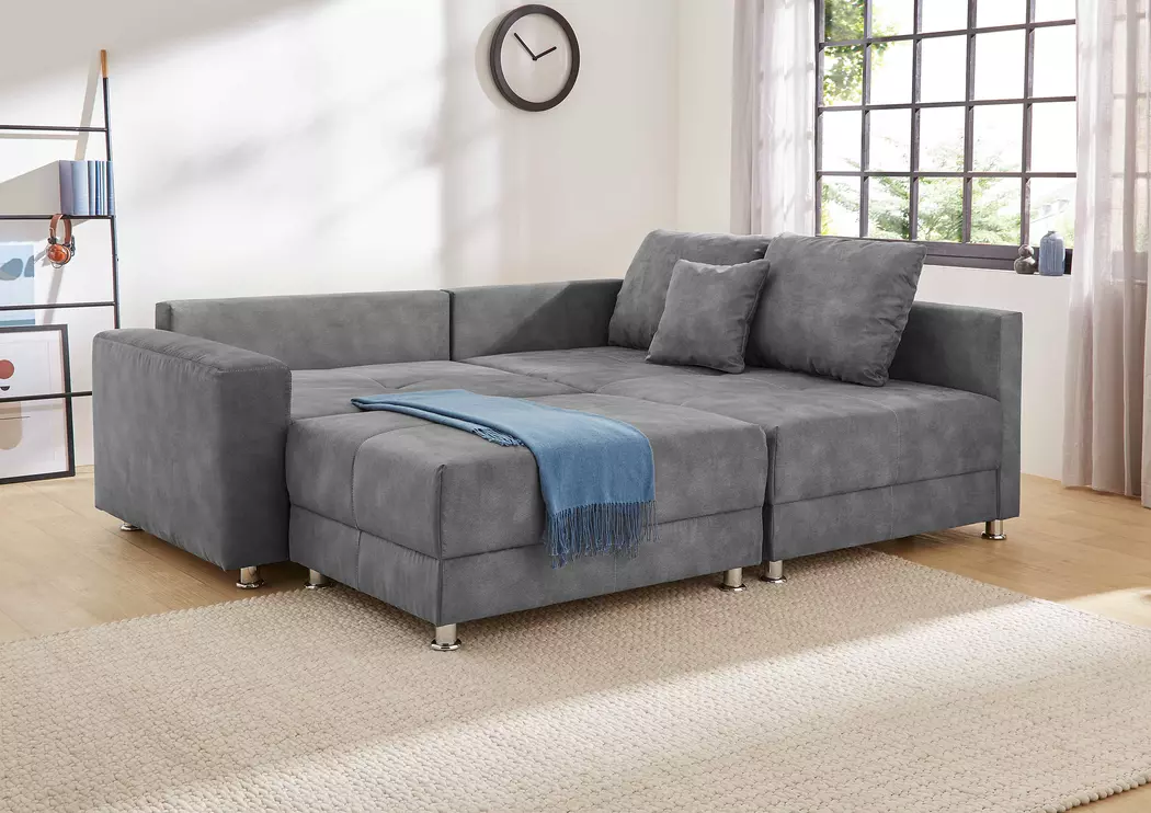 Ecksofa mit Hocker Almeria