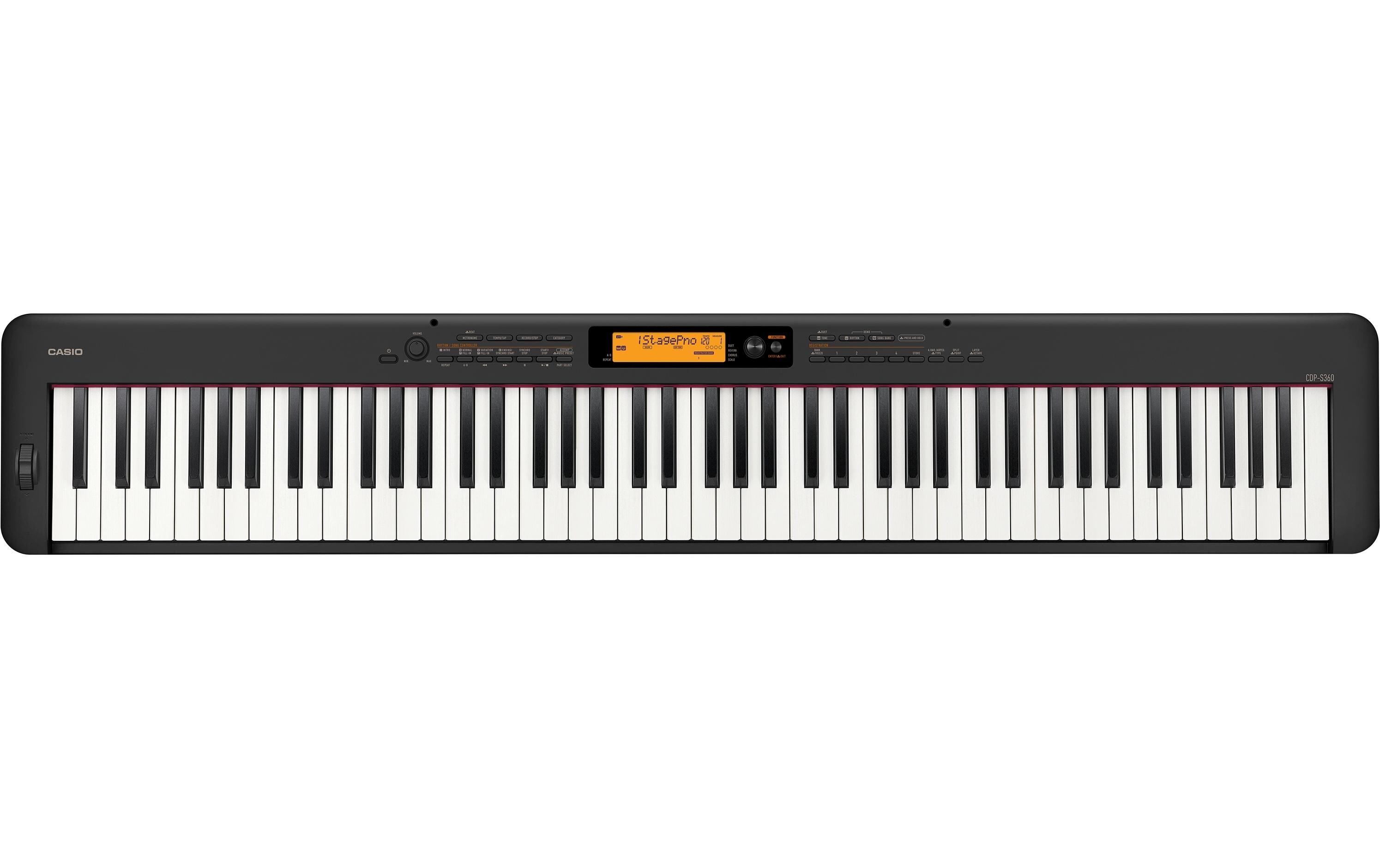 E-Piano CDP-S360<br>E-Piano mit gewichtetem Scaled-Hammer-Action-Keyboard II mit 88 Tasten