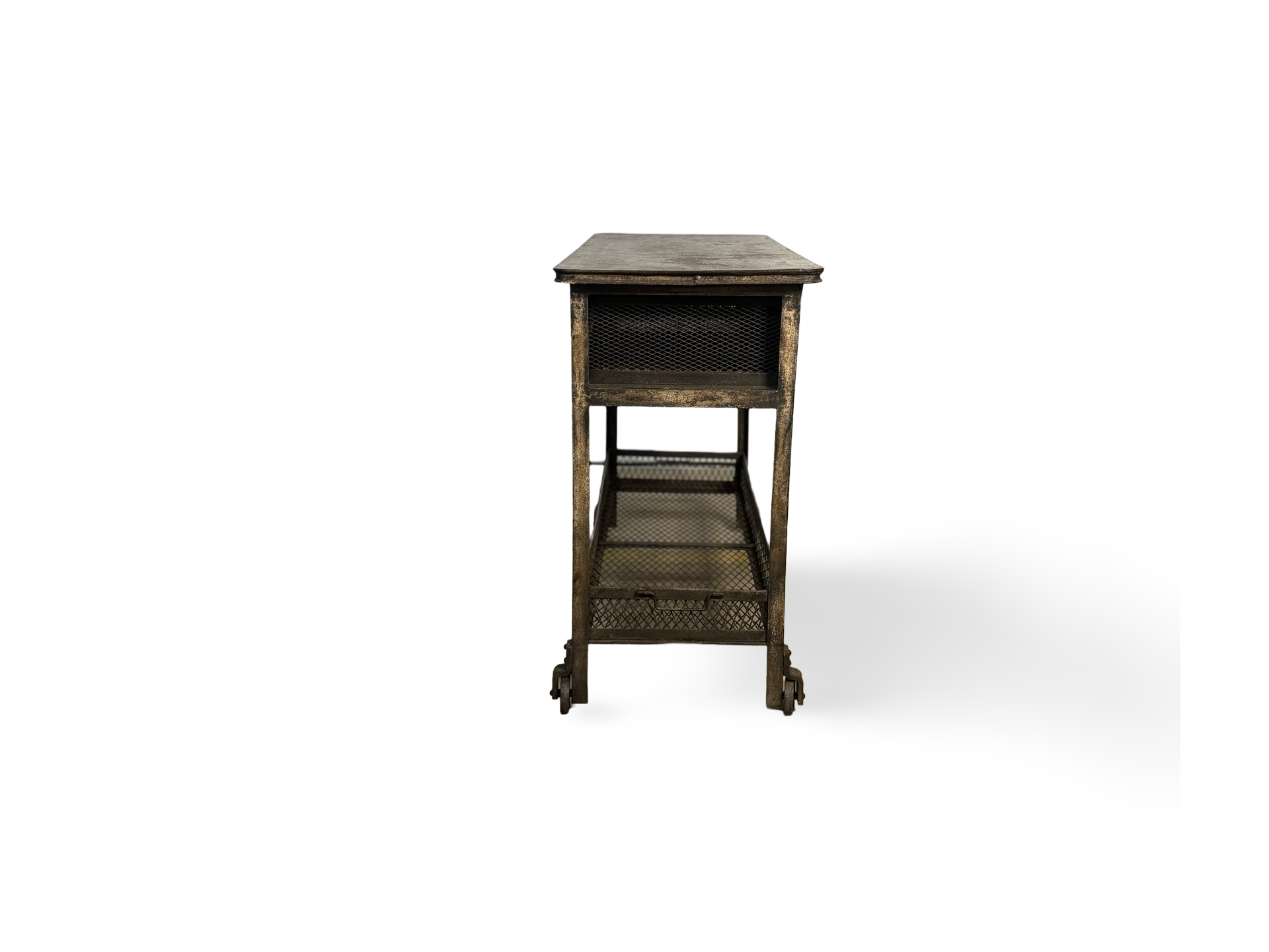 Wandtafel 2 lades grijs uniek Wandtafel 2 la grijs uniek