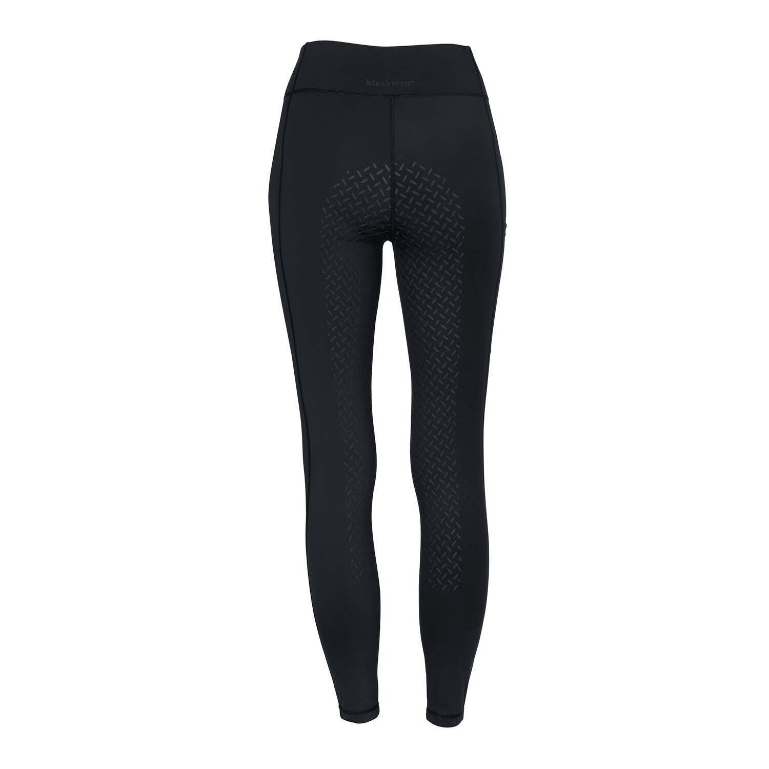 black forest Grip-Vollbesatz-Reitleggings  - black