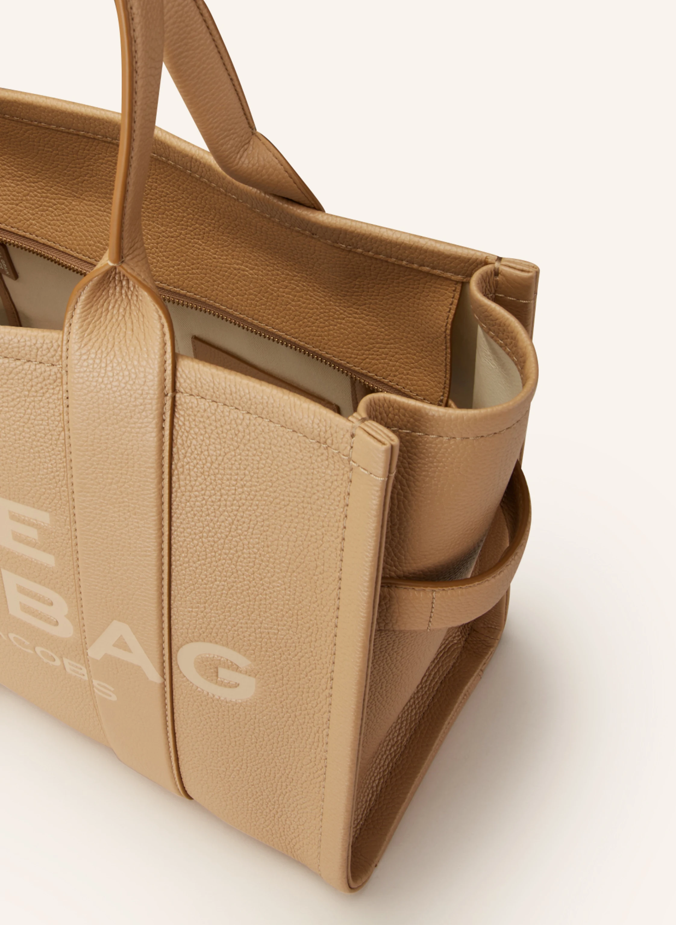 MARC JACOBS Shopper THE LARGE TOTE BAG LEATHER