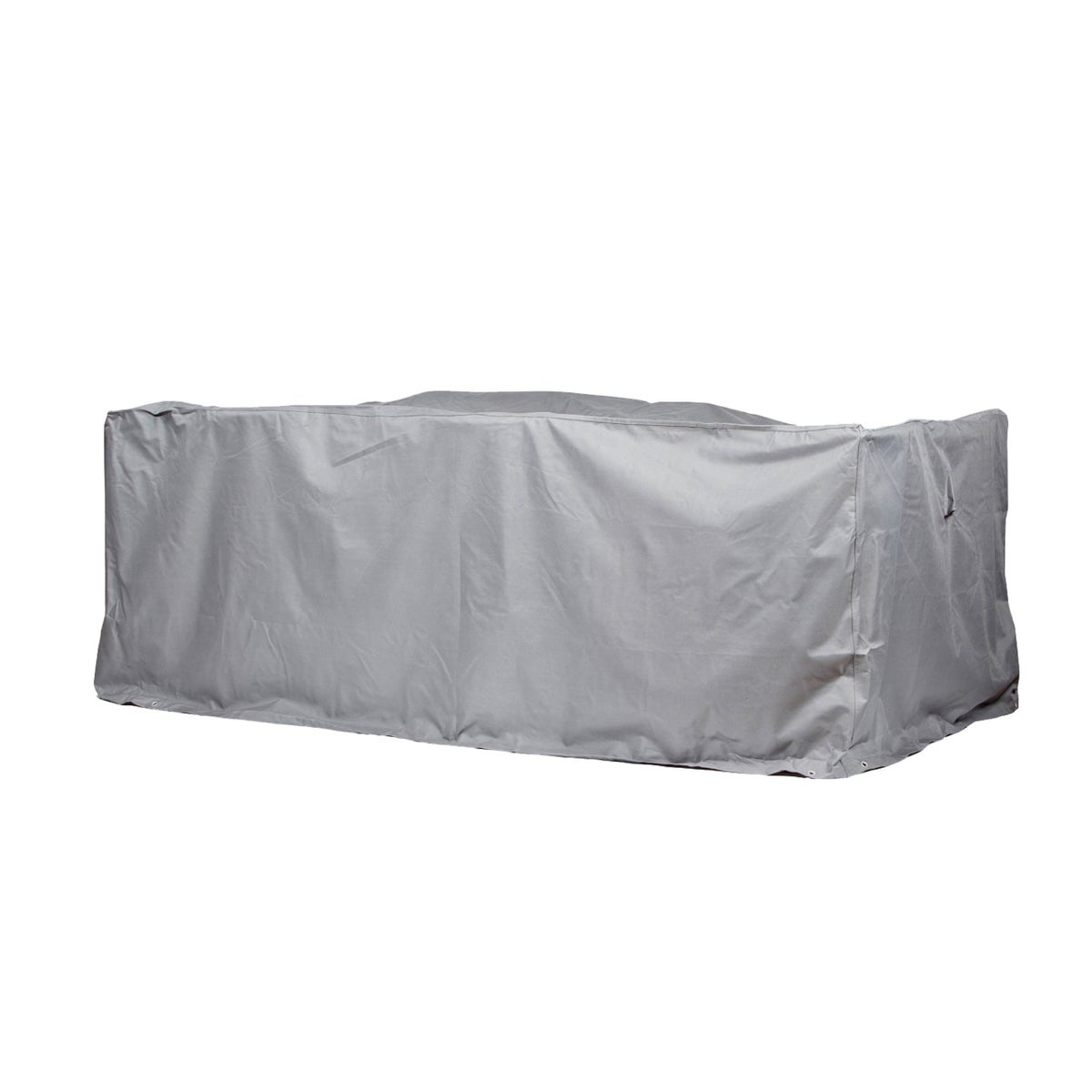 More Garden - Premium rechthoekige tuinmeubelhoes: 235(B) x 135(D) x 94(H) cm | Waterdichte en weerbestendige hoes voor tuinstoelen en tafels van Oxford 600D stof | Lichtgrijs
