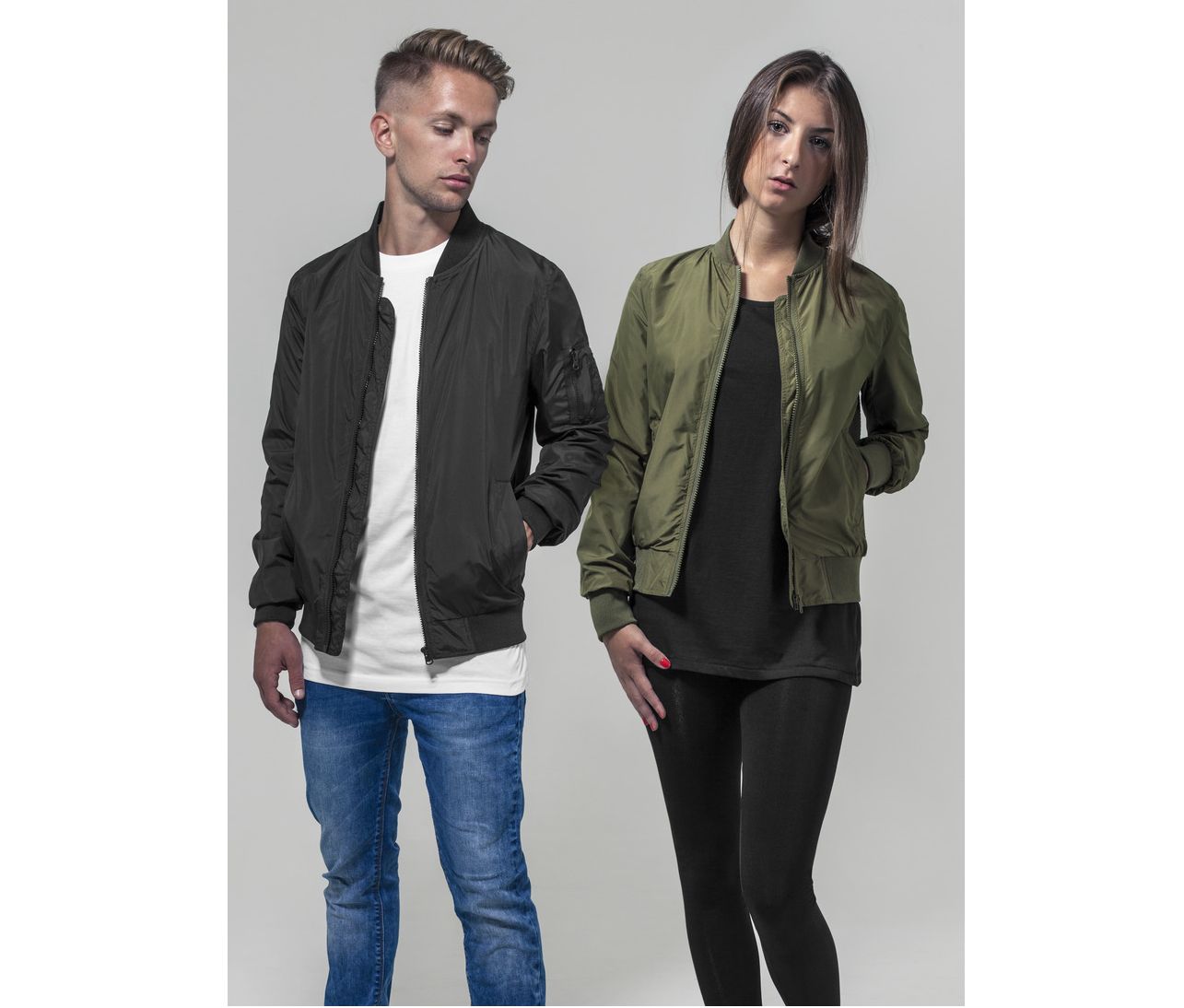 BUILD YOUR BRAND BY044 - Blouson Bomber Femme Confort et Style