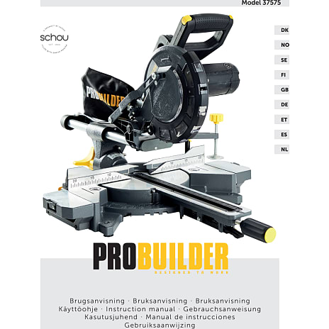 Probuilder kap- og gearingssav