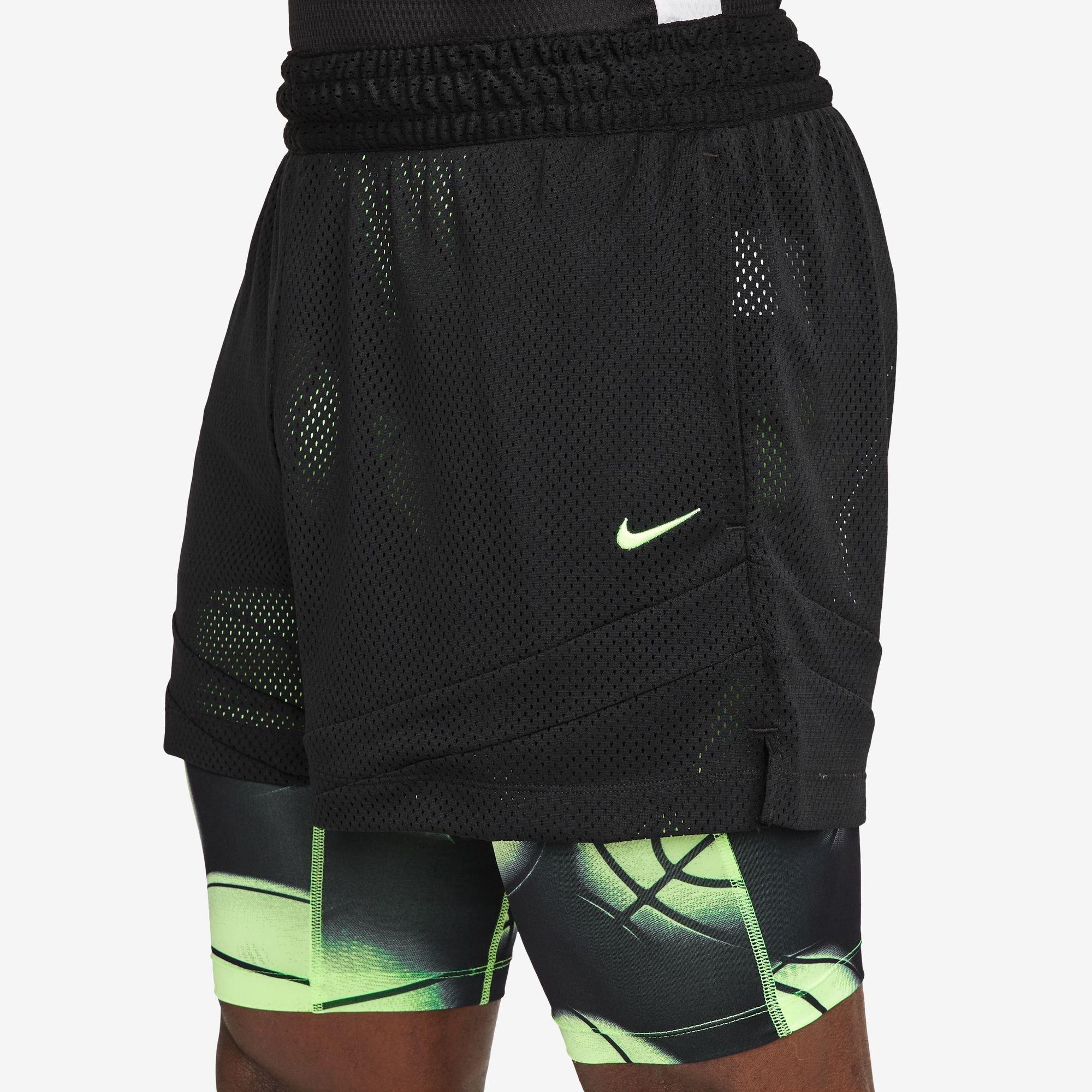Nike Icon Signature Ja Morant Mens Dri FIT 2 in 1 4 Basketball Shorts