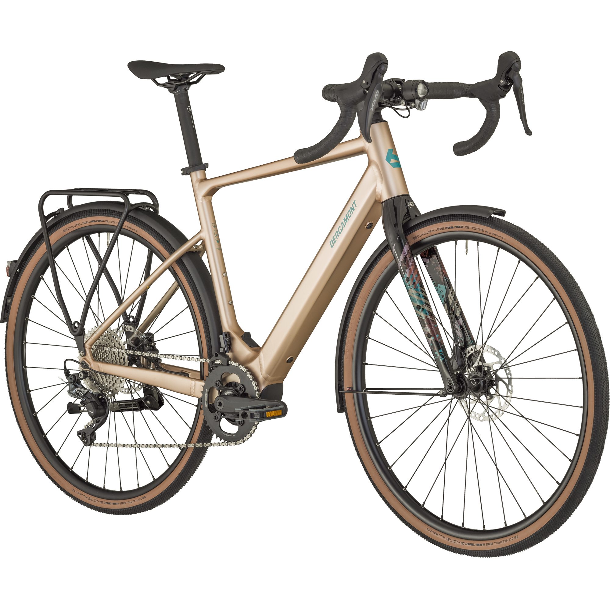 Bergamont E-Grandurance RD 8 E-Gravel Bike matt flaky beige