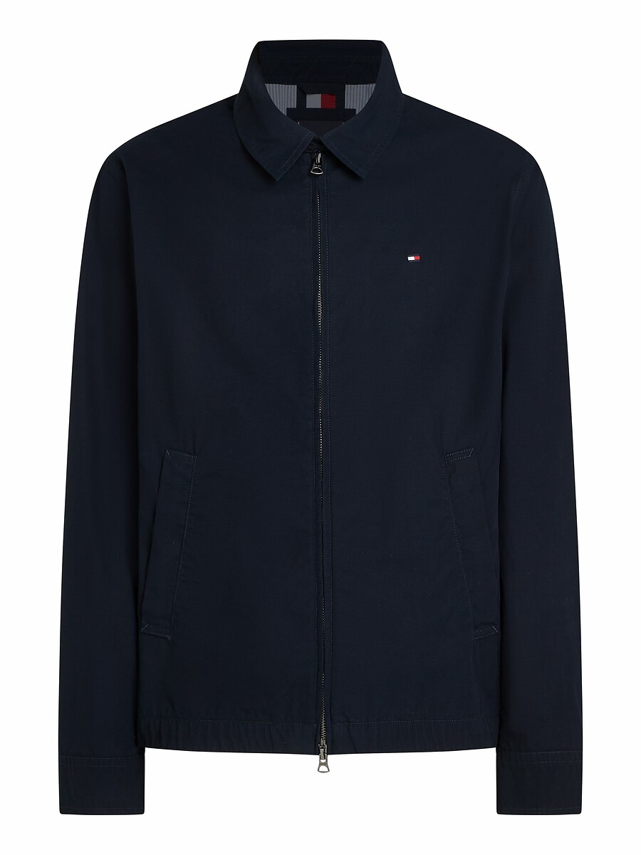 TOMMY HILFIGER<br>Jaqueta leve de algodão