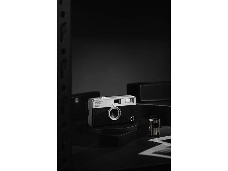 Kodak Analogkamera Ektar H35 Schwarz Halbformat Analoge Kamera