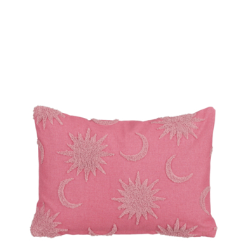 Kussen maan roze - l35xb25xh10cm