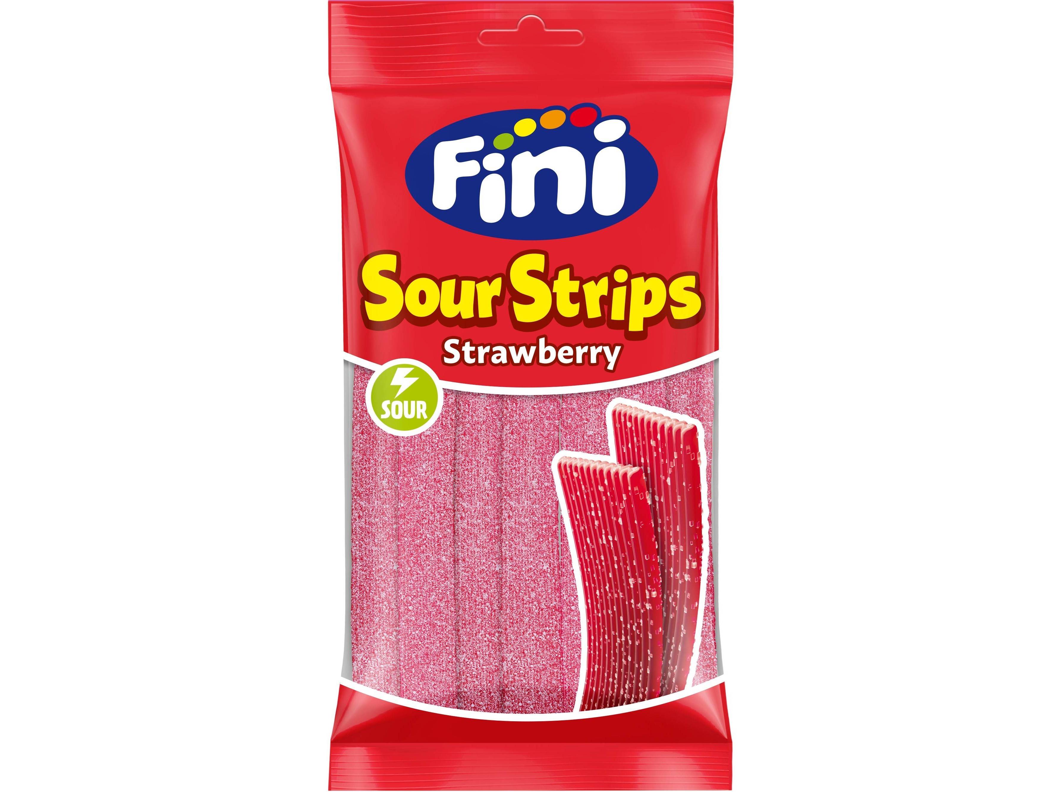 GOMAS FINI LINGUAS ACIDAS MORANGO 125G