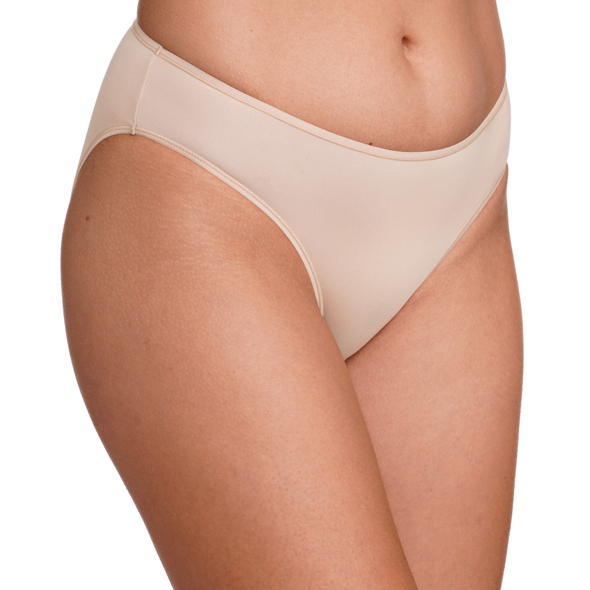 Gina Benotti 2 Damen Slips aus Mikrofaser beige