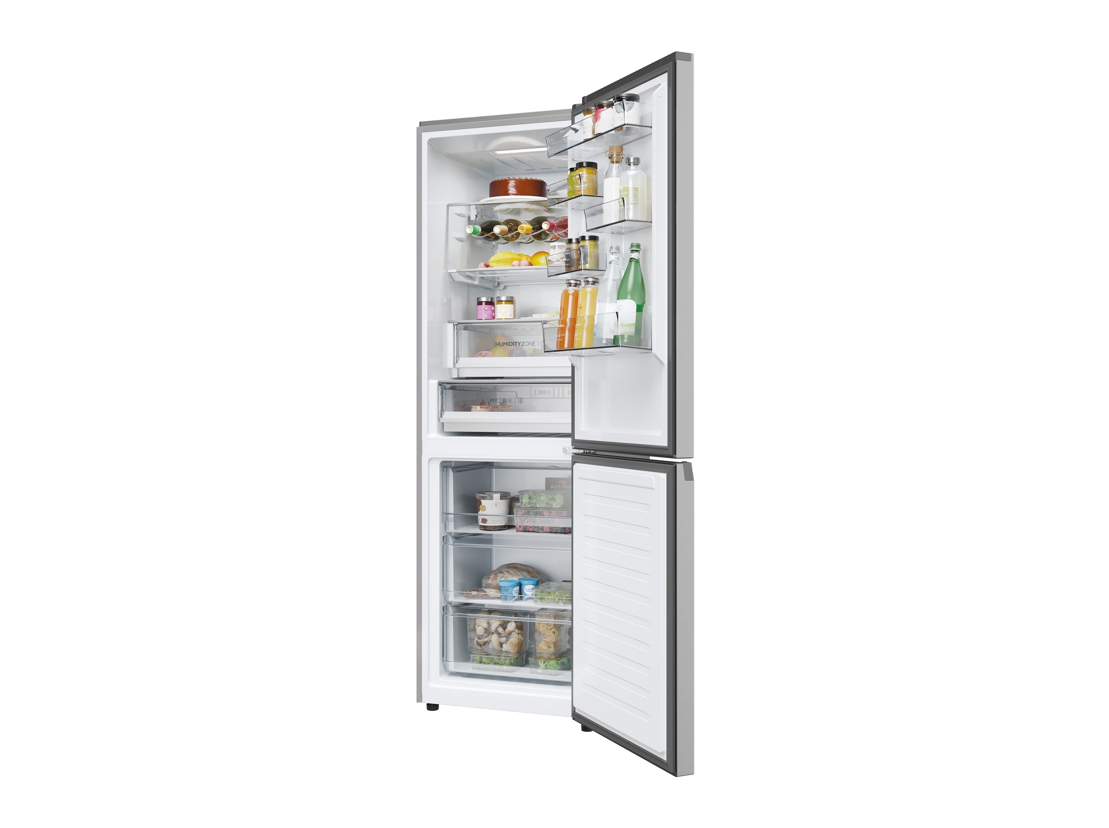 COMBINADO HAIER HDPW5618CNPK INOX C 352L NO FROST WI-FI