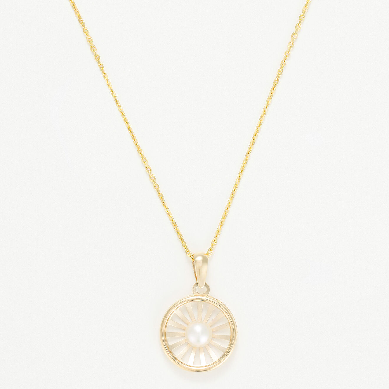 Instant d'Or Pendentif Nanua Perle or jaune