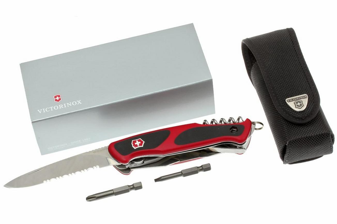 Victorinox Rangergrip 174 Handyman rood-zwart 0.9728.WC Zwitsers zakmes