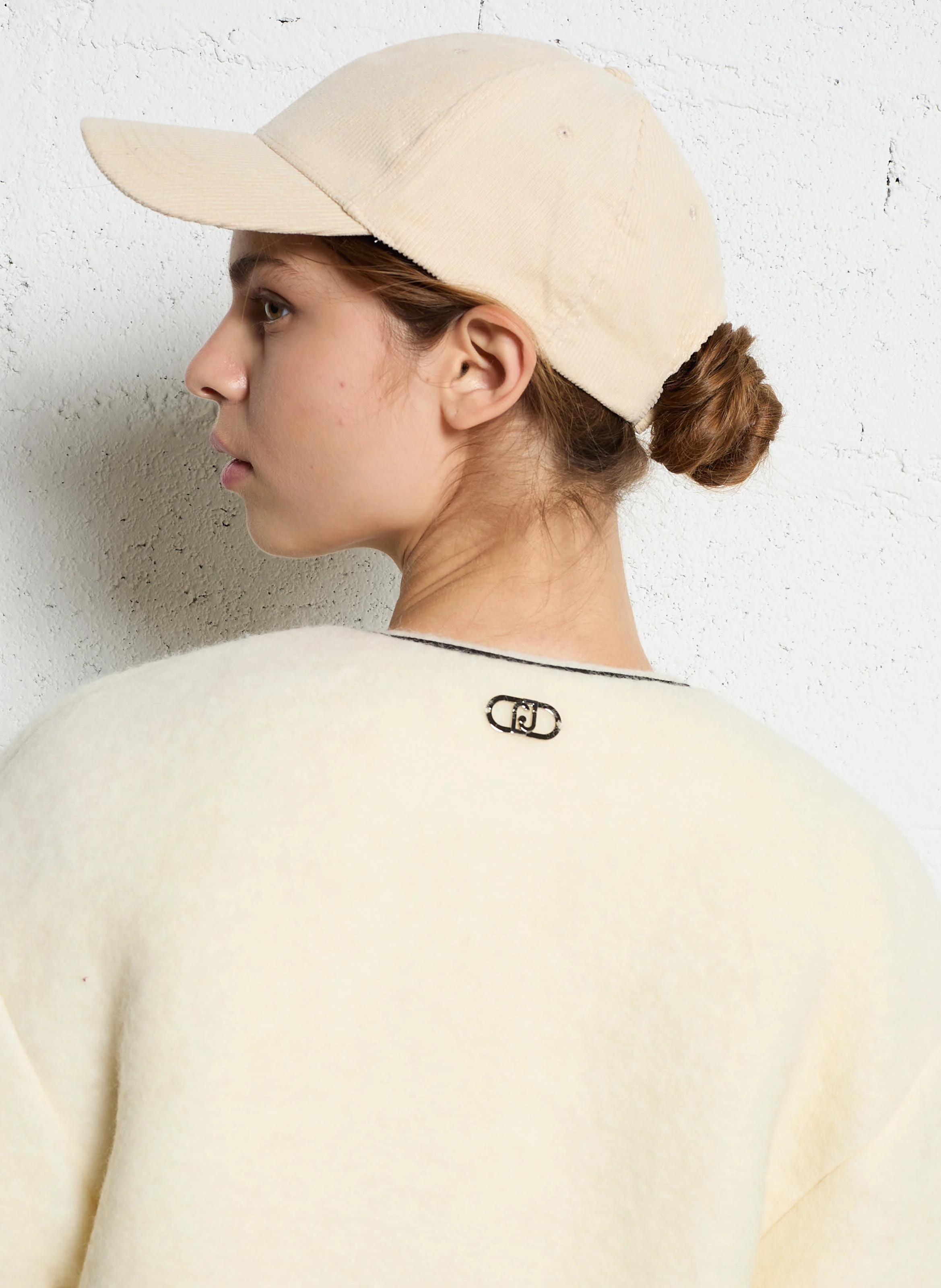 Veste boutonnée| Blanc