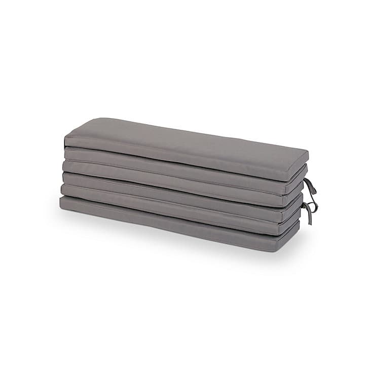Coussin de banc Blooma Denia gris acier