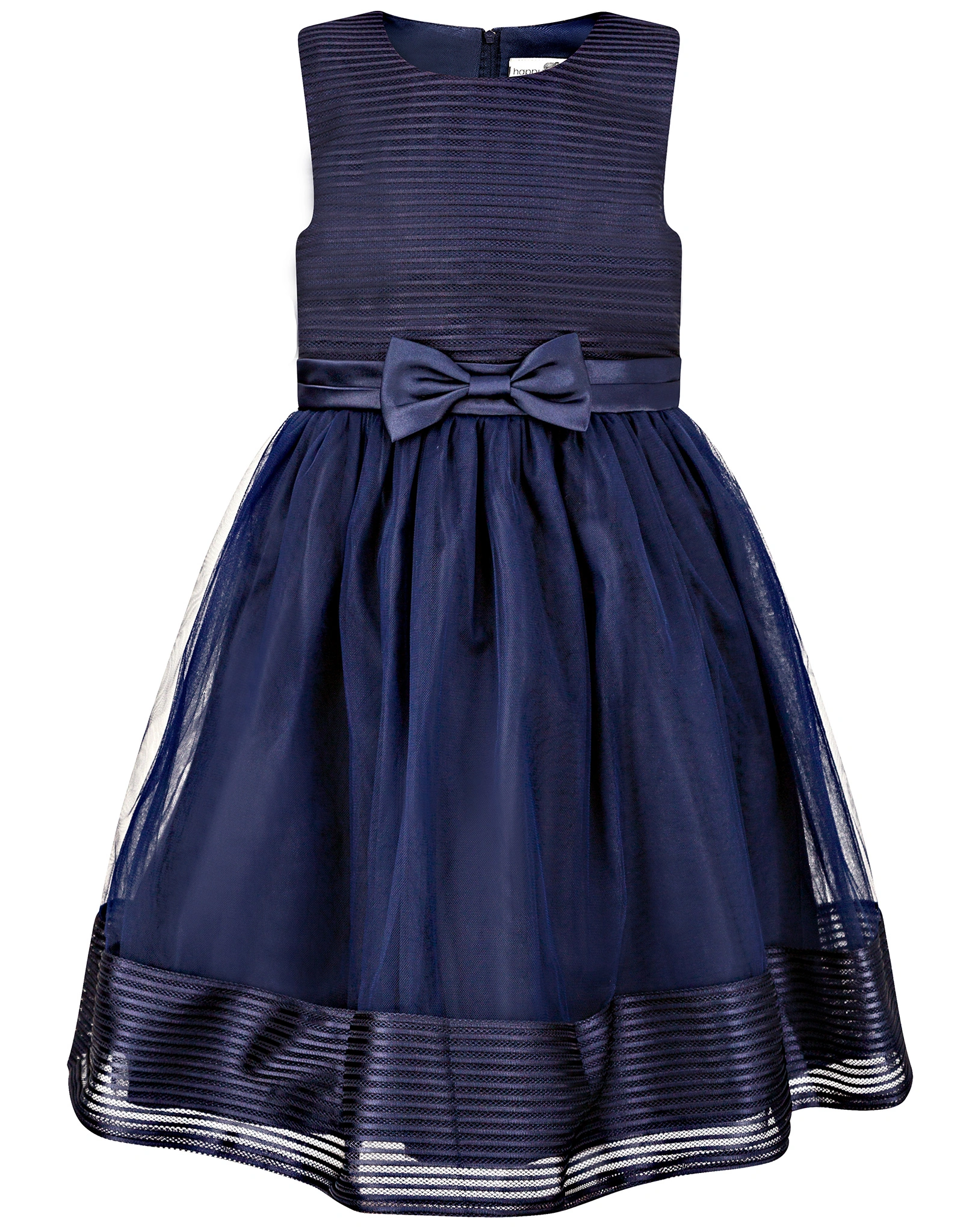 Kleid SCHLEIFE ärmellos in navy