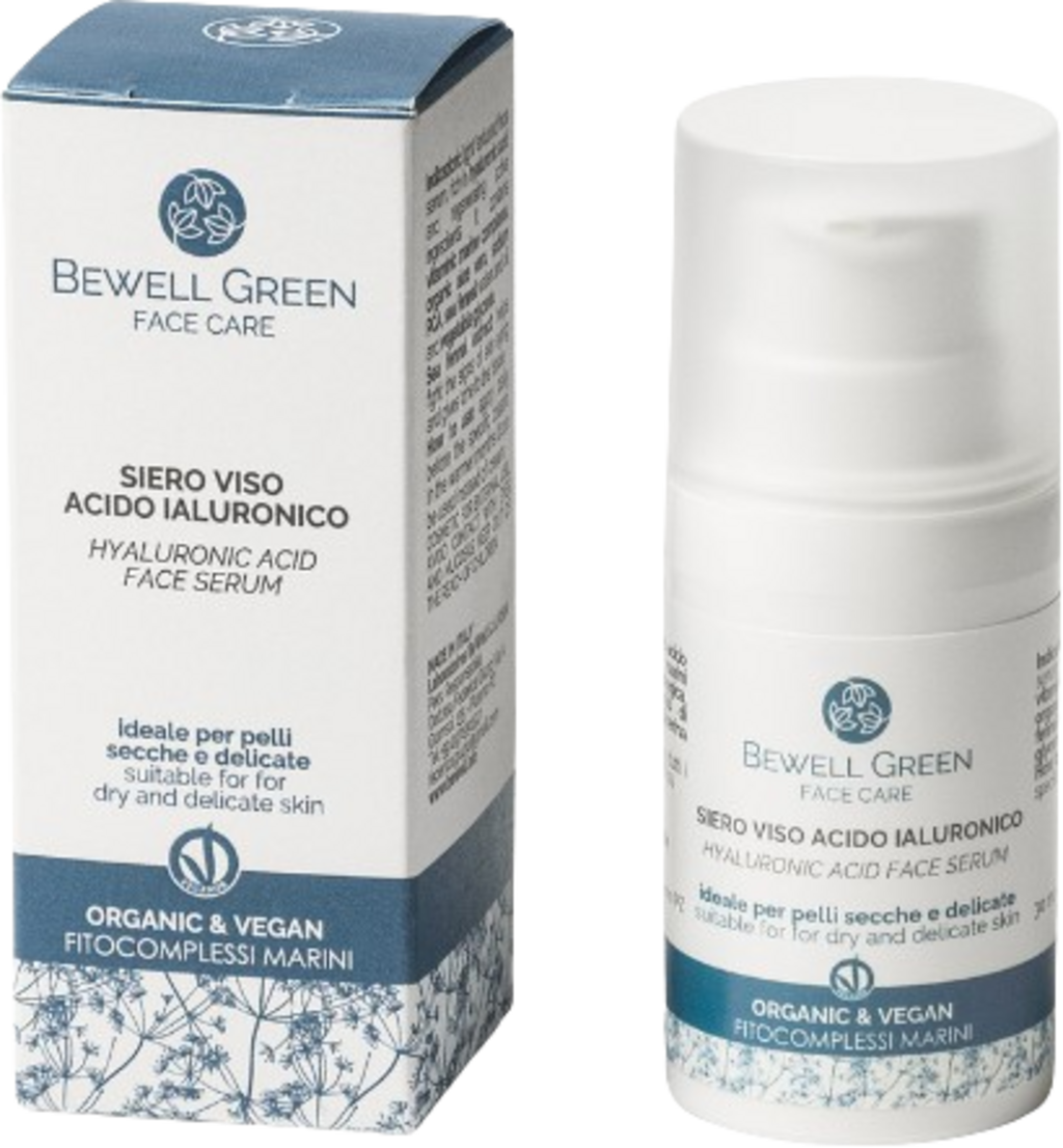 BeWell Green  Hyaluronic Acid Face Serum, 30 ml