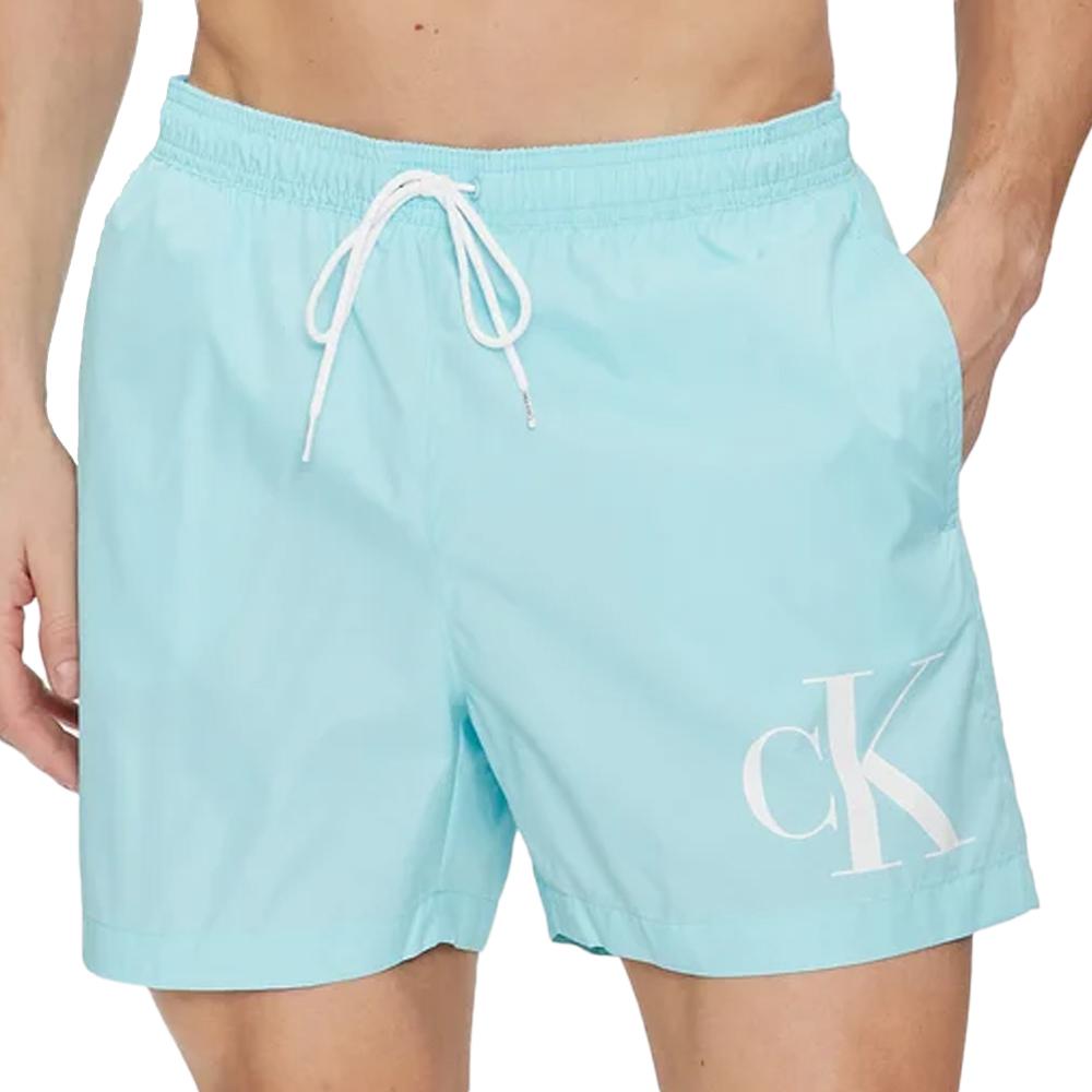 Calvin Klein Jeans Short de bain Turquoise Homme Calvin Klein Jeans Drawstring