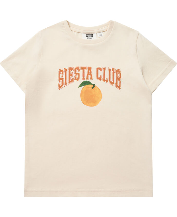 Magasin du Nord Collection Siesta Club T-shirt G Buttercream