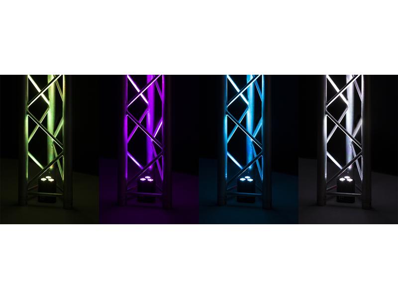BeamZ Bodenstrahler BBP93 Uplight Par Akkubetriebener LED-Bodenstrahler 3x 10W