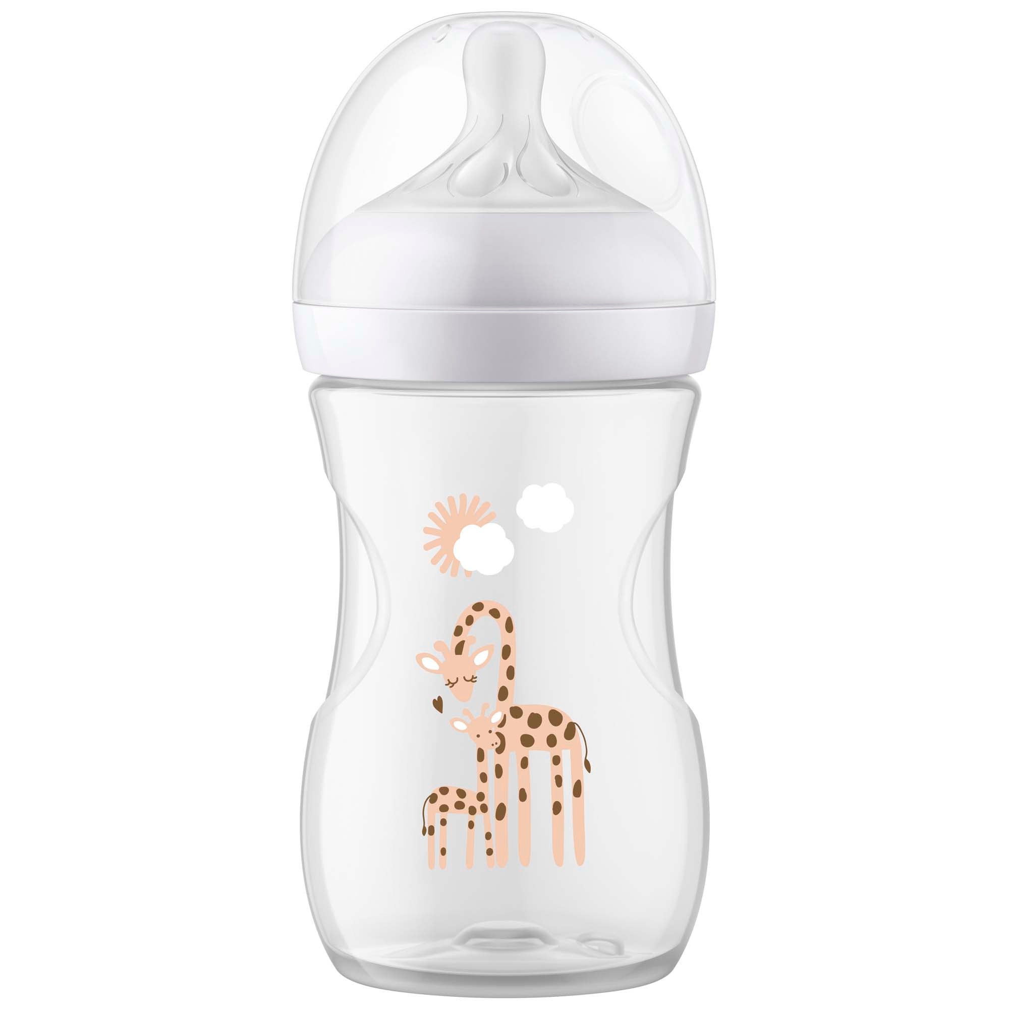 Philips Avent Natural fles 260ML geel