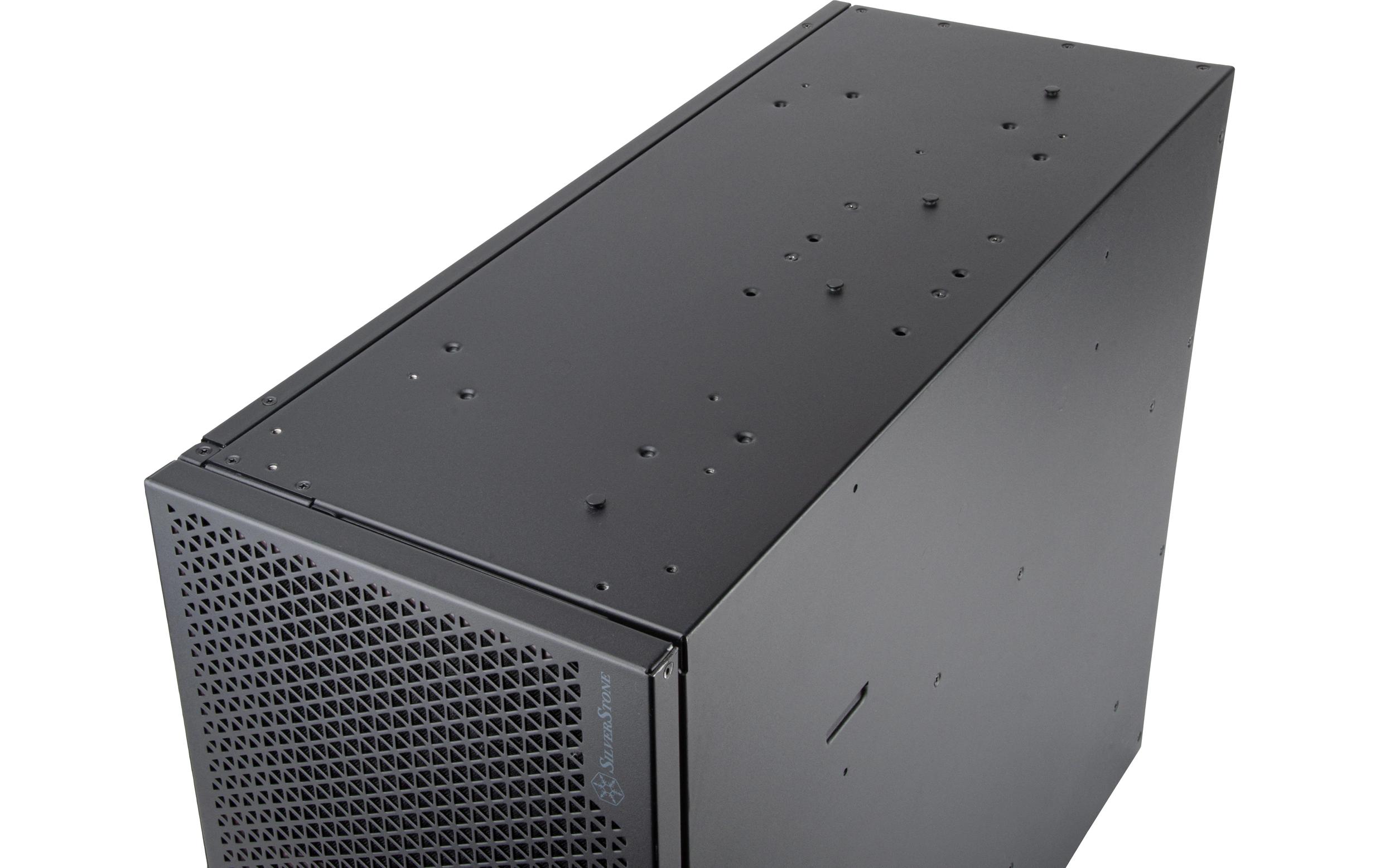 Gehäuse RM52<br>5HE-Rackmount-Servergehäuse mit zwei 360-mm-Lüftern und Flüssigkühlkompatibilität