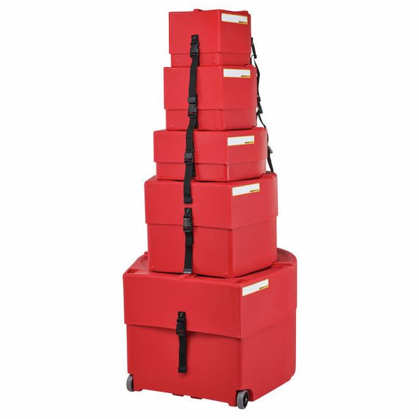 Hardcase HFUSION2 F.Lined Set Red