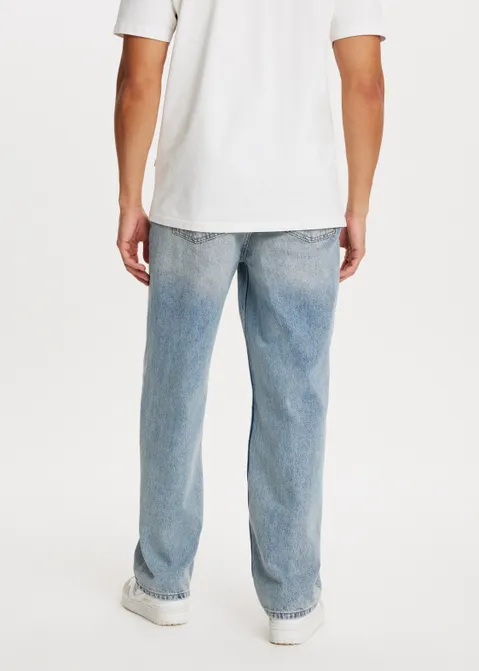 Boaz wide fit jeans blauw (BLW.USL)