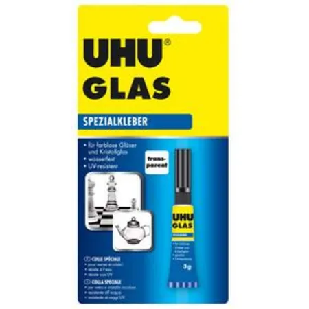 UHU 46685 - Spezialkleber Glas 3g Tube Blister
