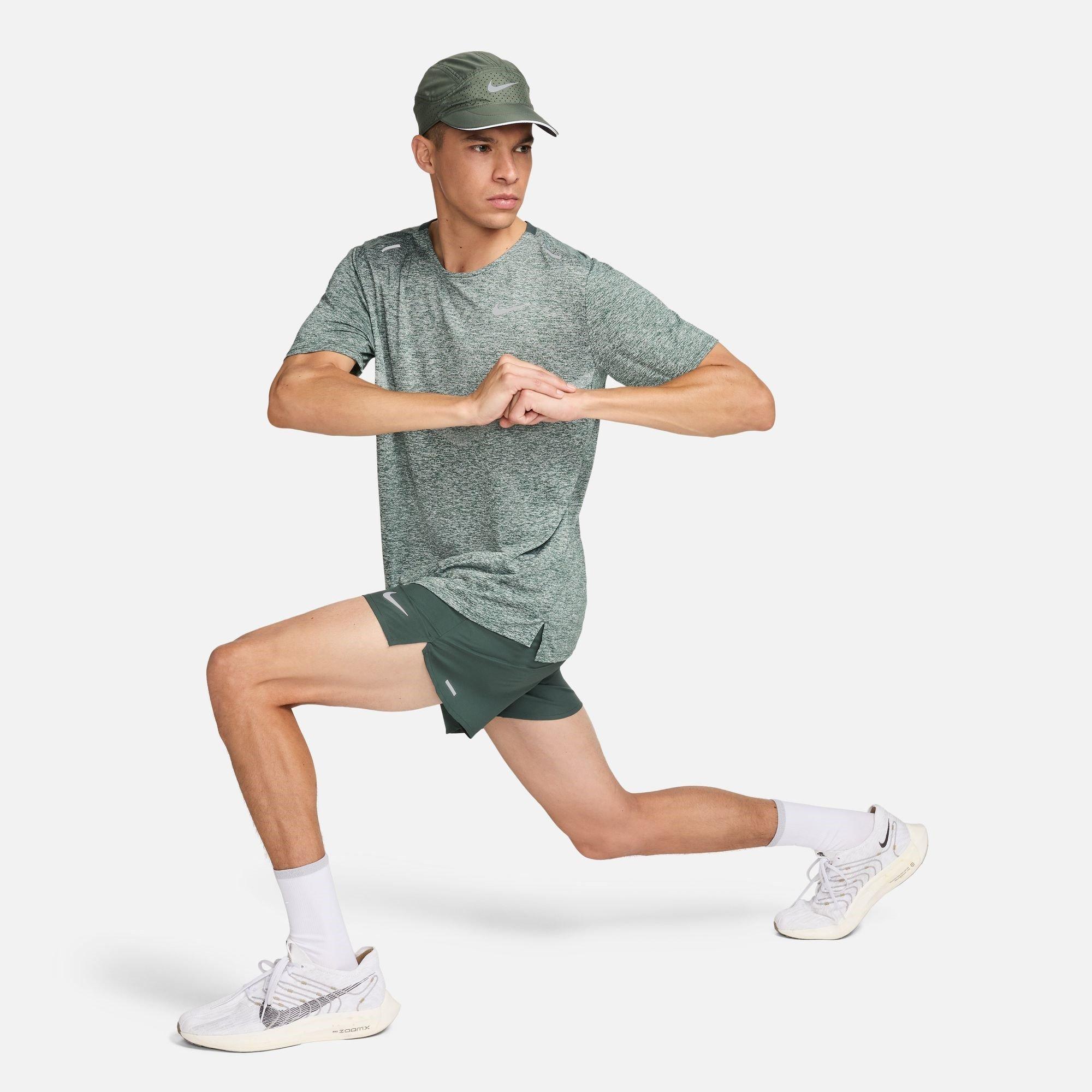 Nike Dri FIT Rise 365 Mens Short Sleeve Running Top