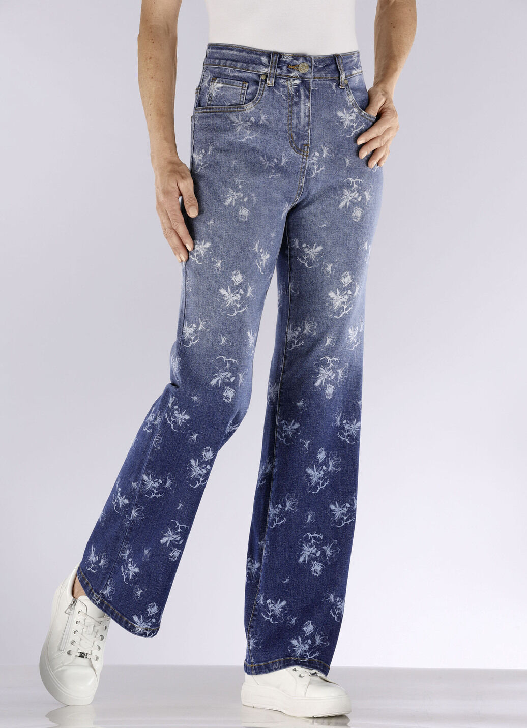 Jeans mit tollem Farbverlauf