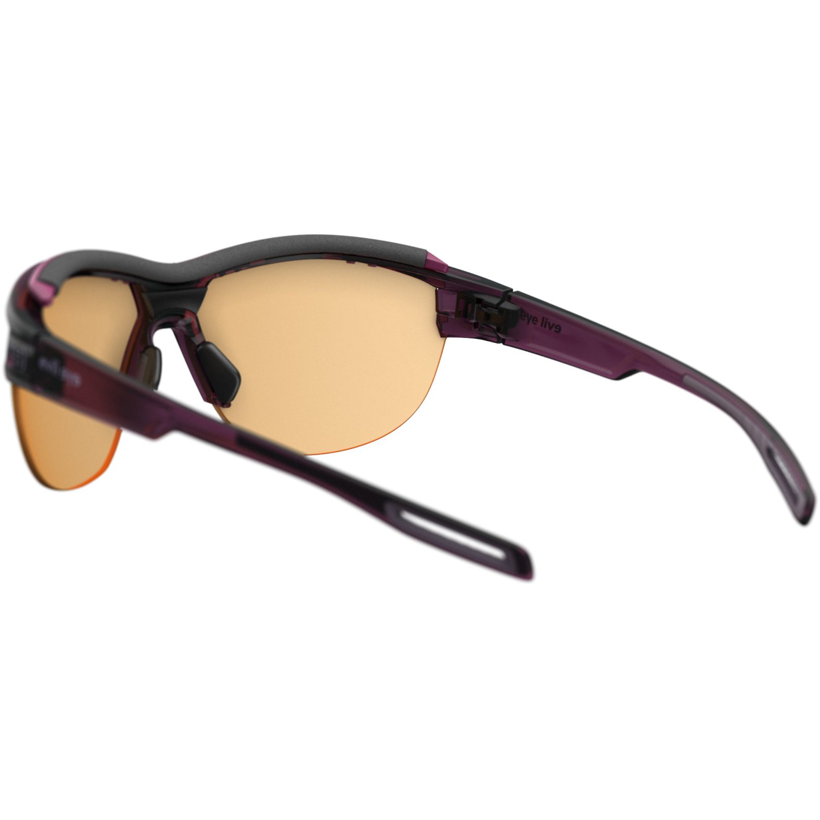 evil eye pathline.f pro Sportbrille Damen blackberry transparent