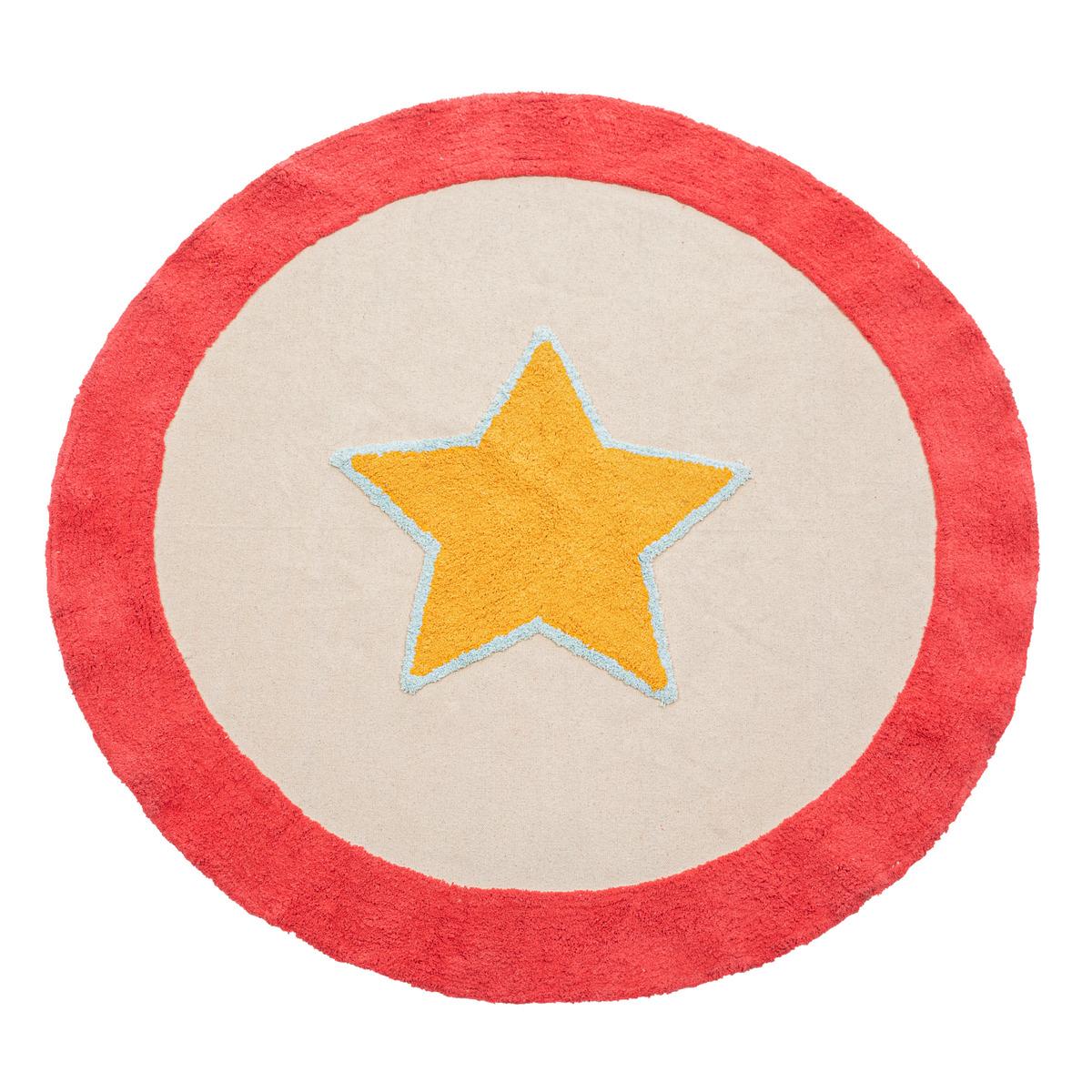 TAPIS ROND COTON CIRCUS D.120CM