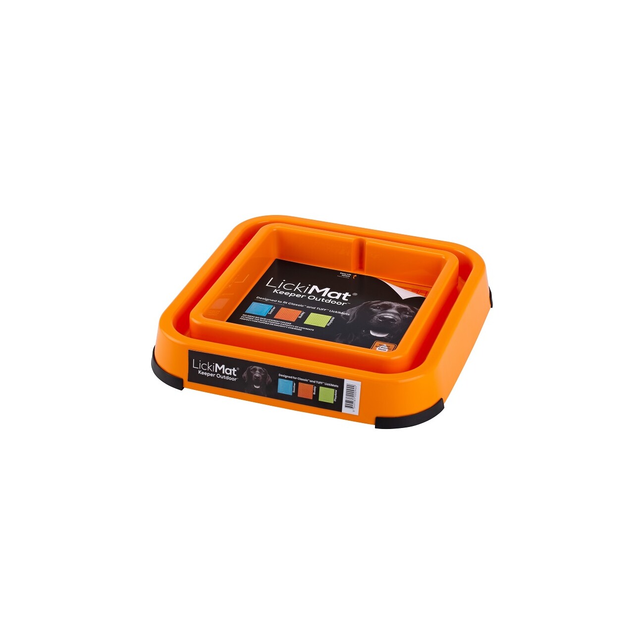 LickiMat Outdoor Keeper orange