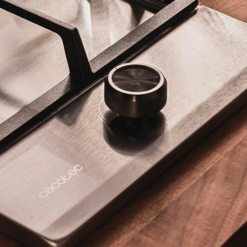 Cecotec Plaque à gaz Bolero Squad G 4200S Glass Black. Plaque à gaz avec 4 feux, finition verre noir, puissance 8000W, grilles individuelles et allumage électrique avec sécurité des vannes. : Cuisine et Maison