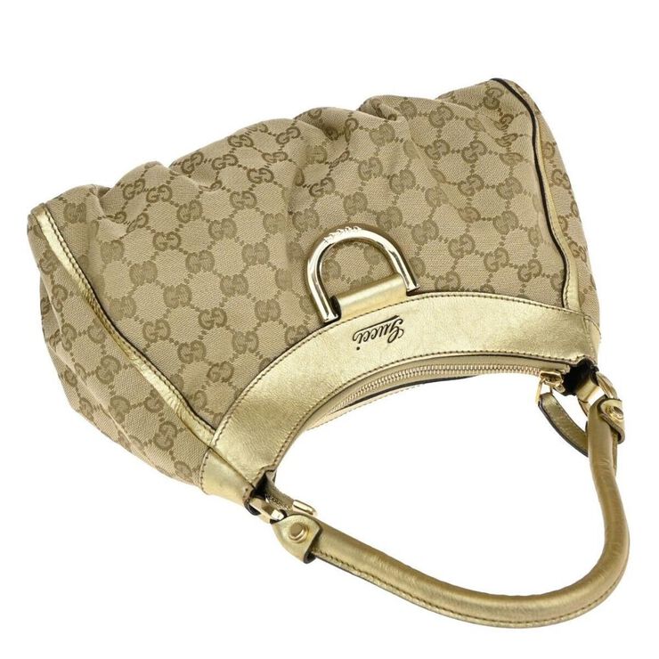Gucci Vintage Gucci Handbag Beige