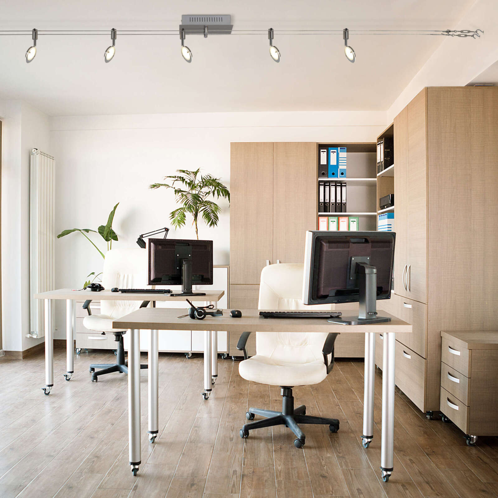 LED-Seilsystem TONY - Stahl - 120 cm